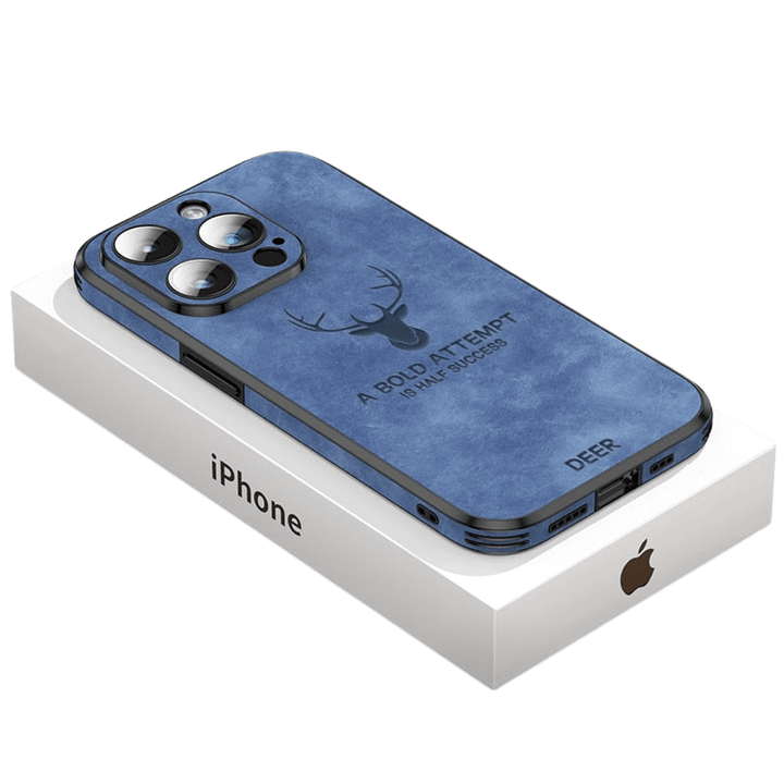 Leather iPhone Case with Shock Protection &amp; Elegant Design