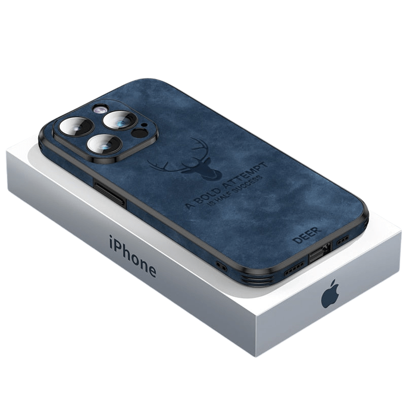 Leather iPhone Case with Shock Protection &amp; Elegant Design