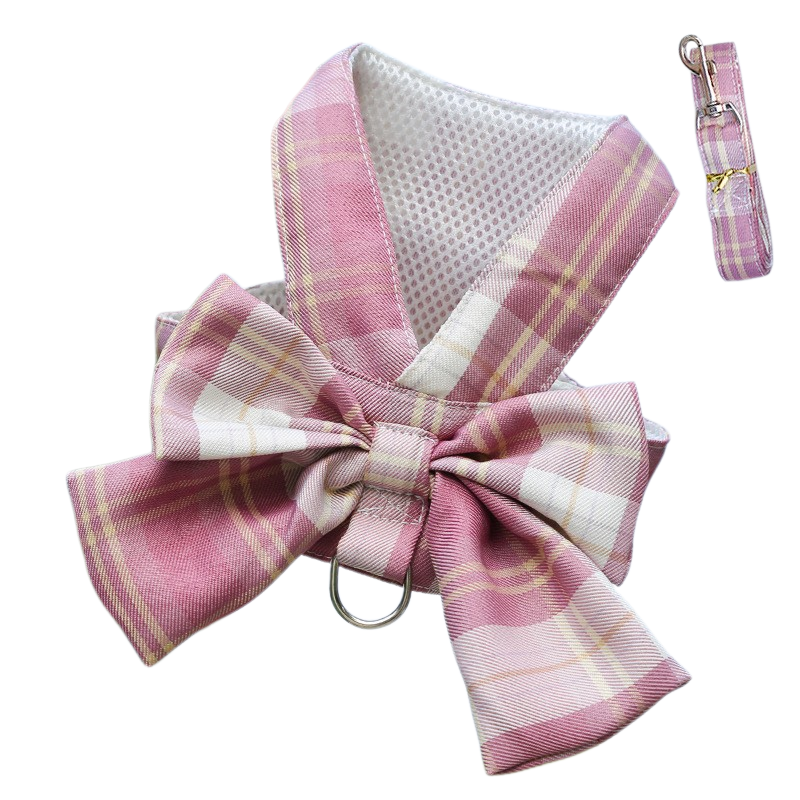 AURÉLIEN Harness – Adjustable Dog Harness with Stylish Bow Design
