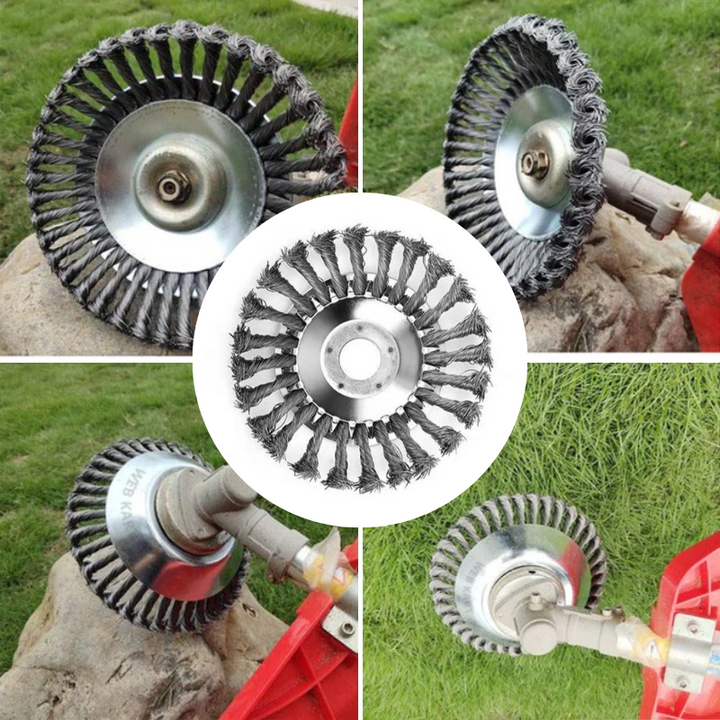 Unbreakable Grass Mowing Head Made of Wire