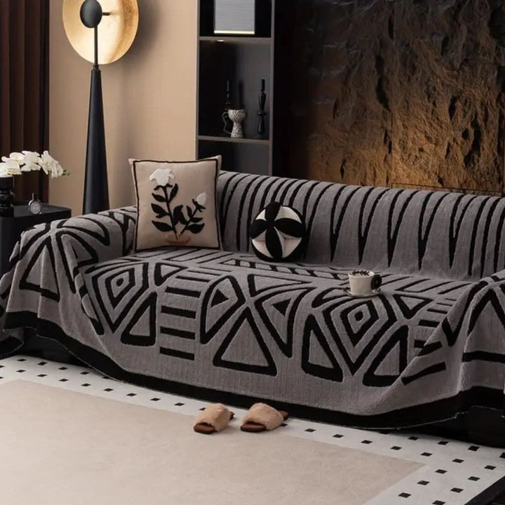 Soft, durable microfiber sofa cover, non-slip and easy to care for