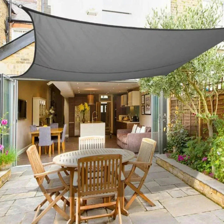 Luxury sunshade – water-repellent – protective for balcony and garden – shade cloth