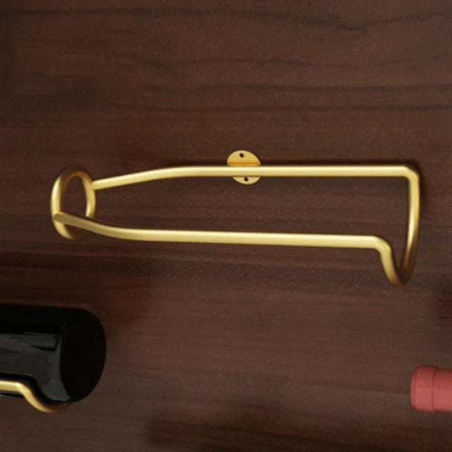 Wall-mounted wine rack holder for storing wine, beer, and champagne