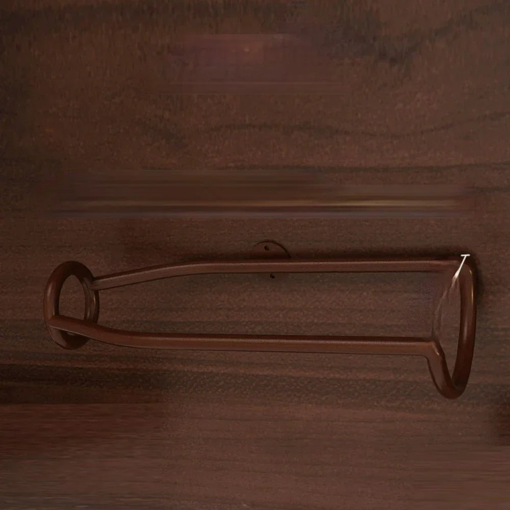 Wall-mounted wine rack holder for storing wine, beer, and champagne
