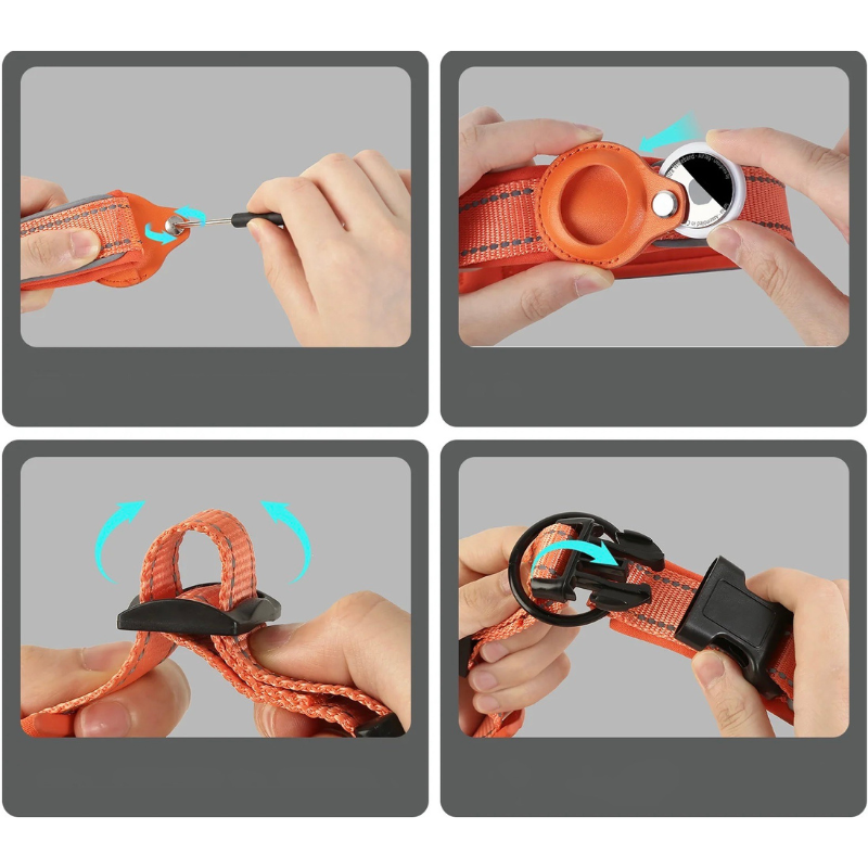LEAZO - AirTag Dog Collar