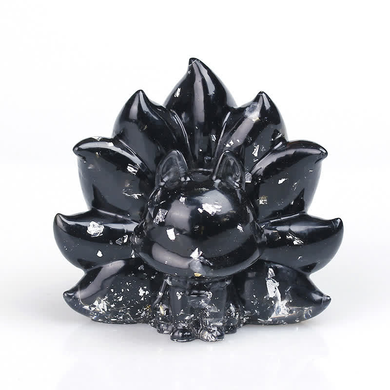 Nine-Tailed Fox Gemstone Decoration