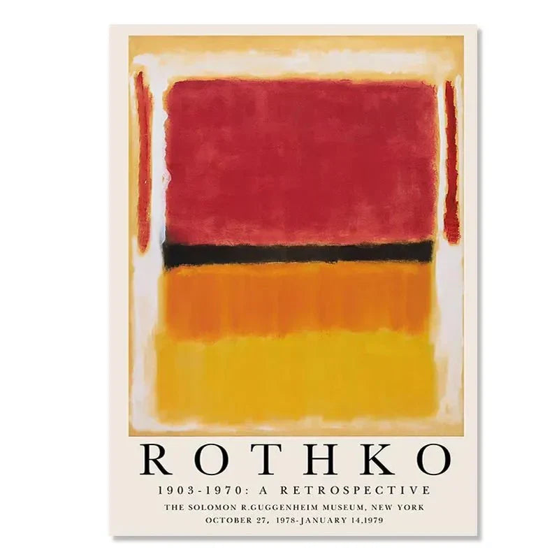 Abstract Canvas Wall Art Poster