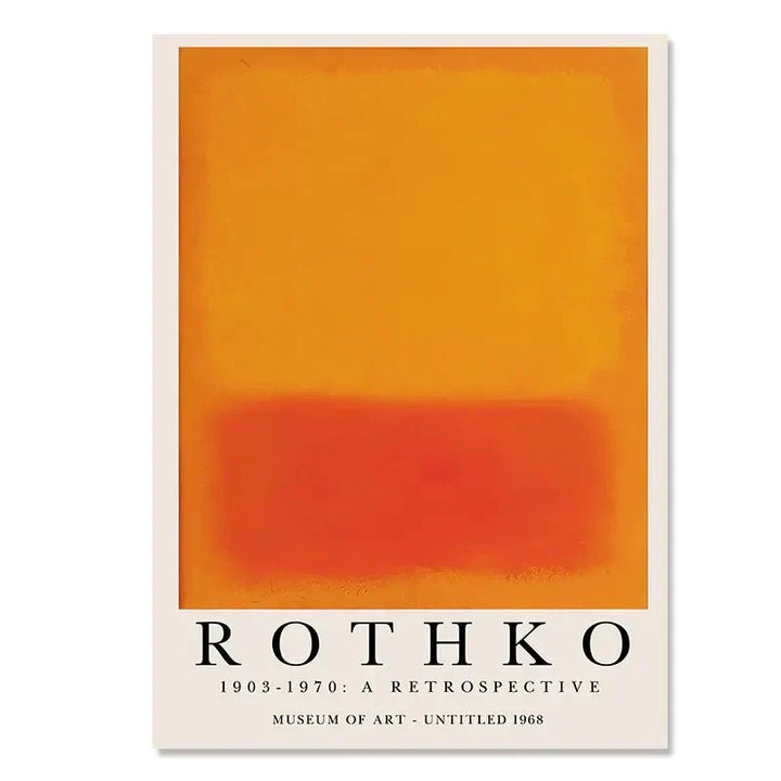 Abstract Canvas Wall Art Poster