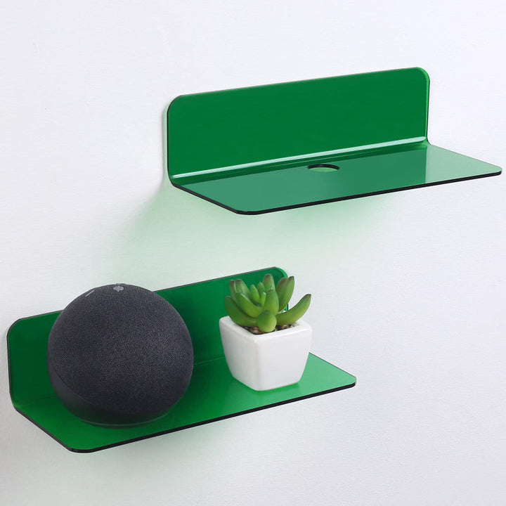 Neon Acrylic Floating Shelf