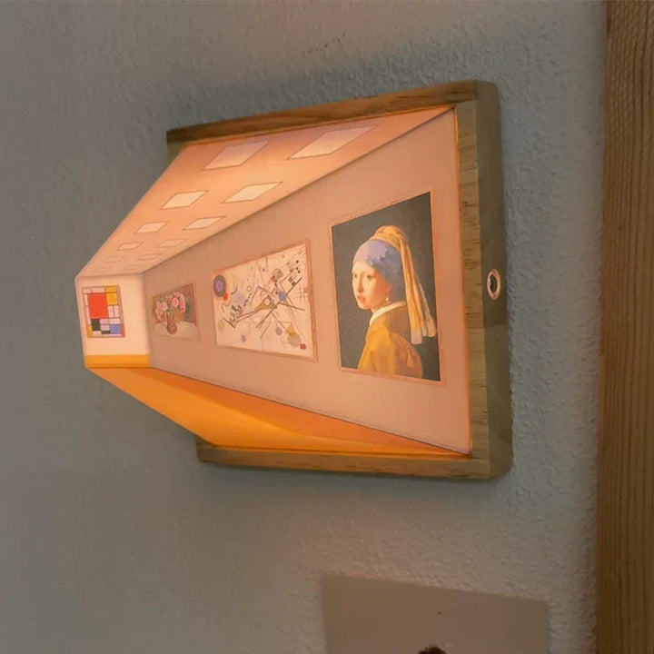 3D Glasses-Free Gallery Optical Illusion Wall Lamp &amp; Night Light