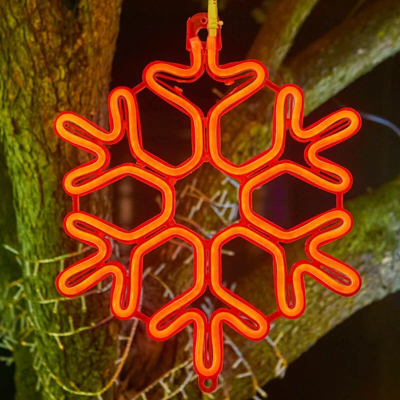 Waterproof LED Snowflake Light for Festive Winter Decoration