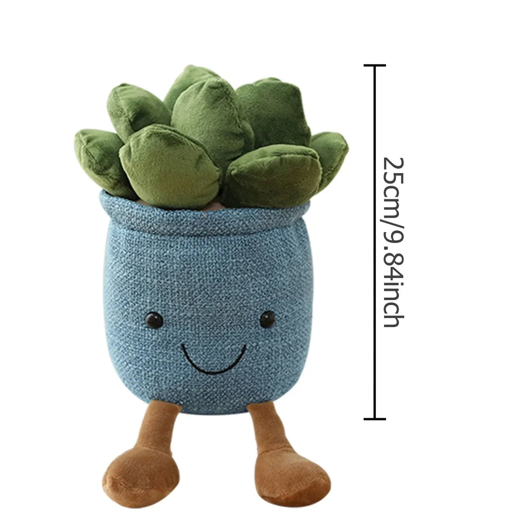 Adorable Succulent Plush Cushion: Soft, Cuddly Plant Decoration
