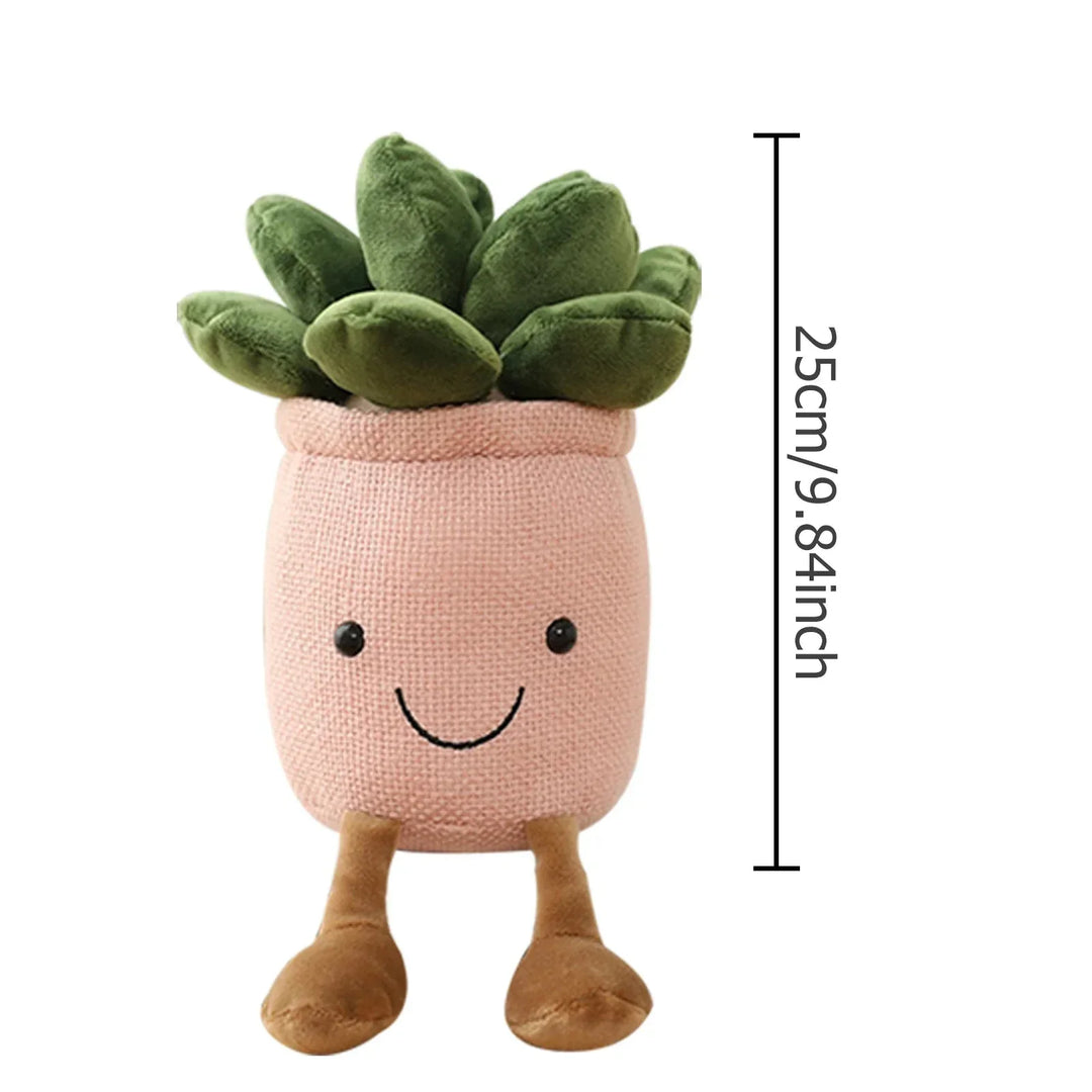 Adorable Succulent Plush Cushion: Soft, Cuddly Plant Decoration