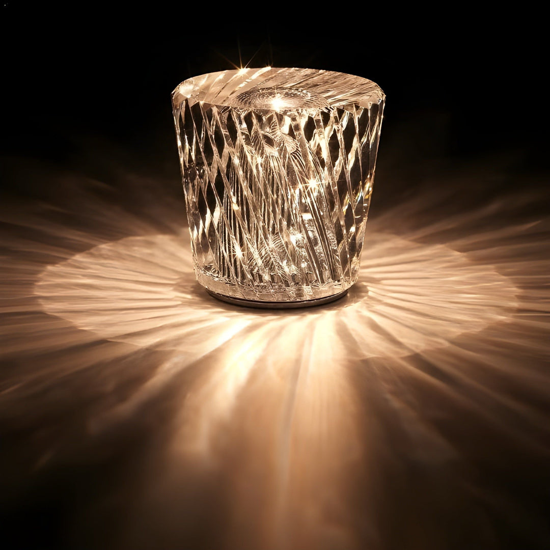 Lamp - Luxury Diamond Crystal LED Rechargeable Table Lamp