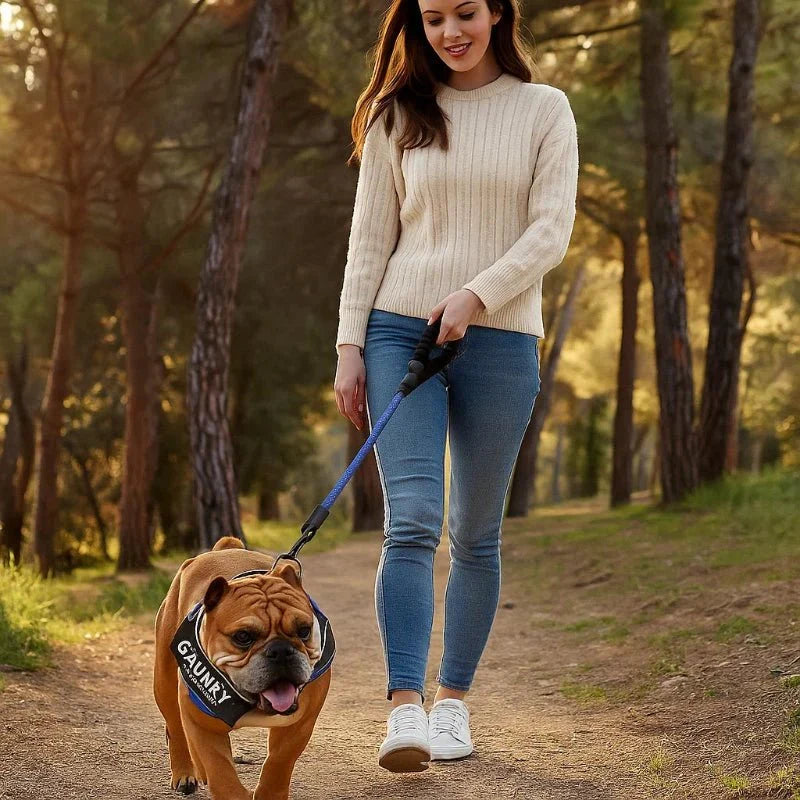 Personalisable dog harness for comfort &amp; safety