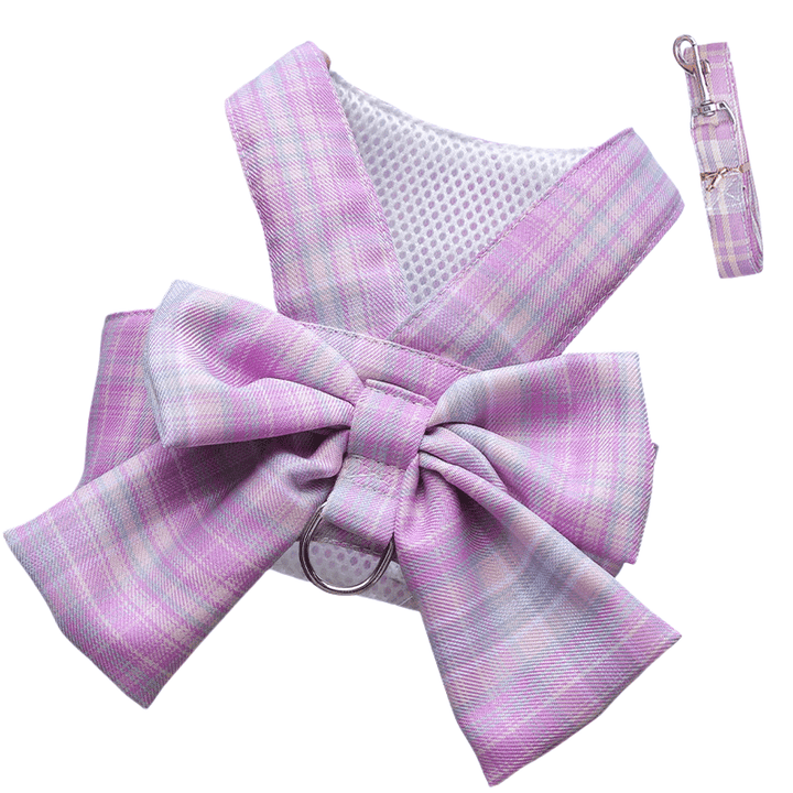 AURÉLIEN Harness – Adjustable Dog Harness with Stylish Bow Design