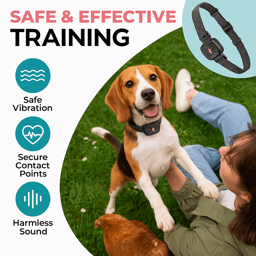 BarkLess Nano – Gentle Anti-Bark Collar for Puppies &amp; Small Dogs