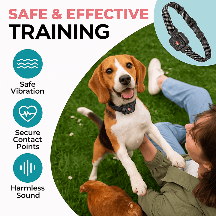 BarkLess Nano – Gentle Anti-Bark Collar for Puppies &amp; Small Dogs