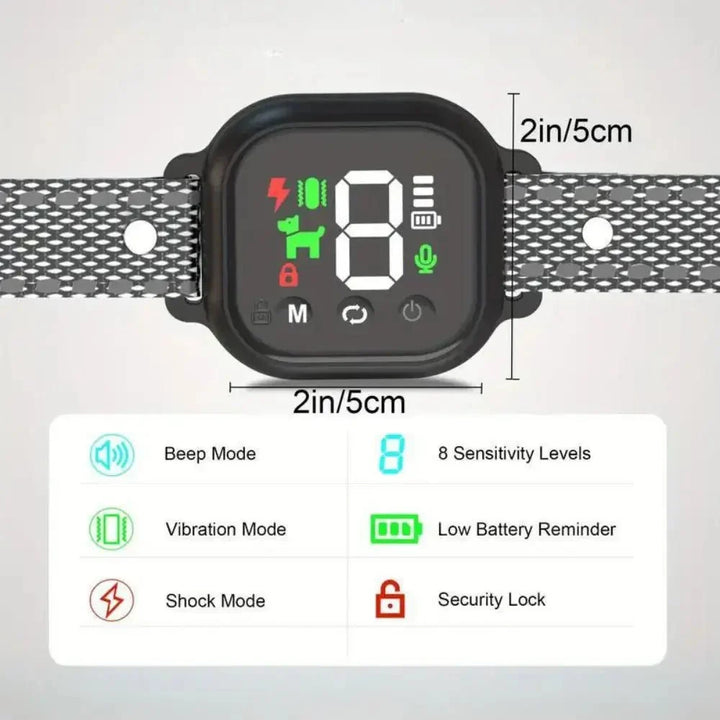 BarkPro • Touch Screen Dog Bark Collar