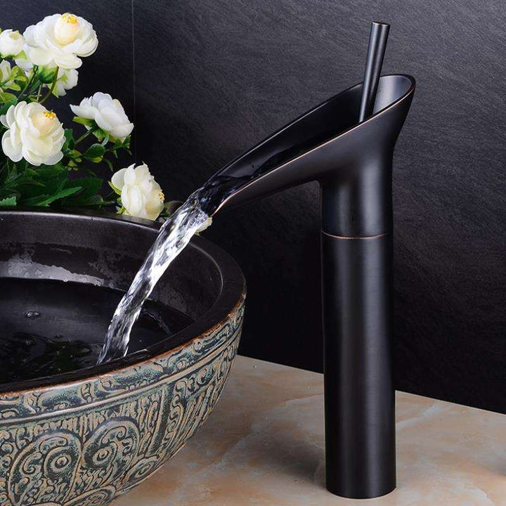 Antique Waterfall Bathroom Water Wallpaper