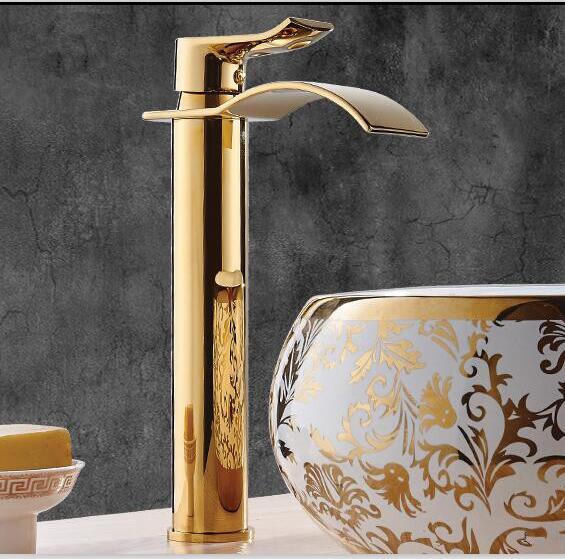 Vanity faucet waterfall faucet brass vanity faucet mixer tap