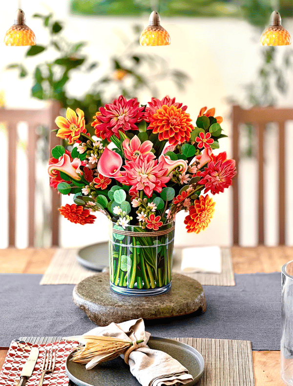 Plastic Pop-up Flower | Incl. Free Gift Cards - Fair