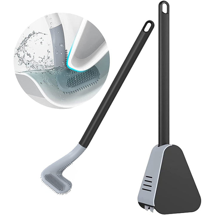 Longer Grip Flexible Silicone Golf Toilet Brush