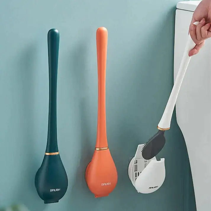 Elegant and hygienic toilet brush made of silicone - SmartBrush
