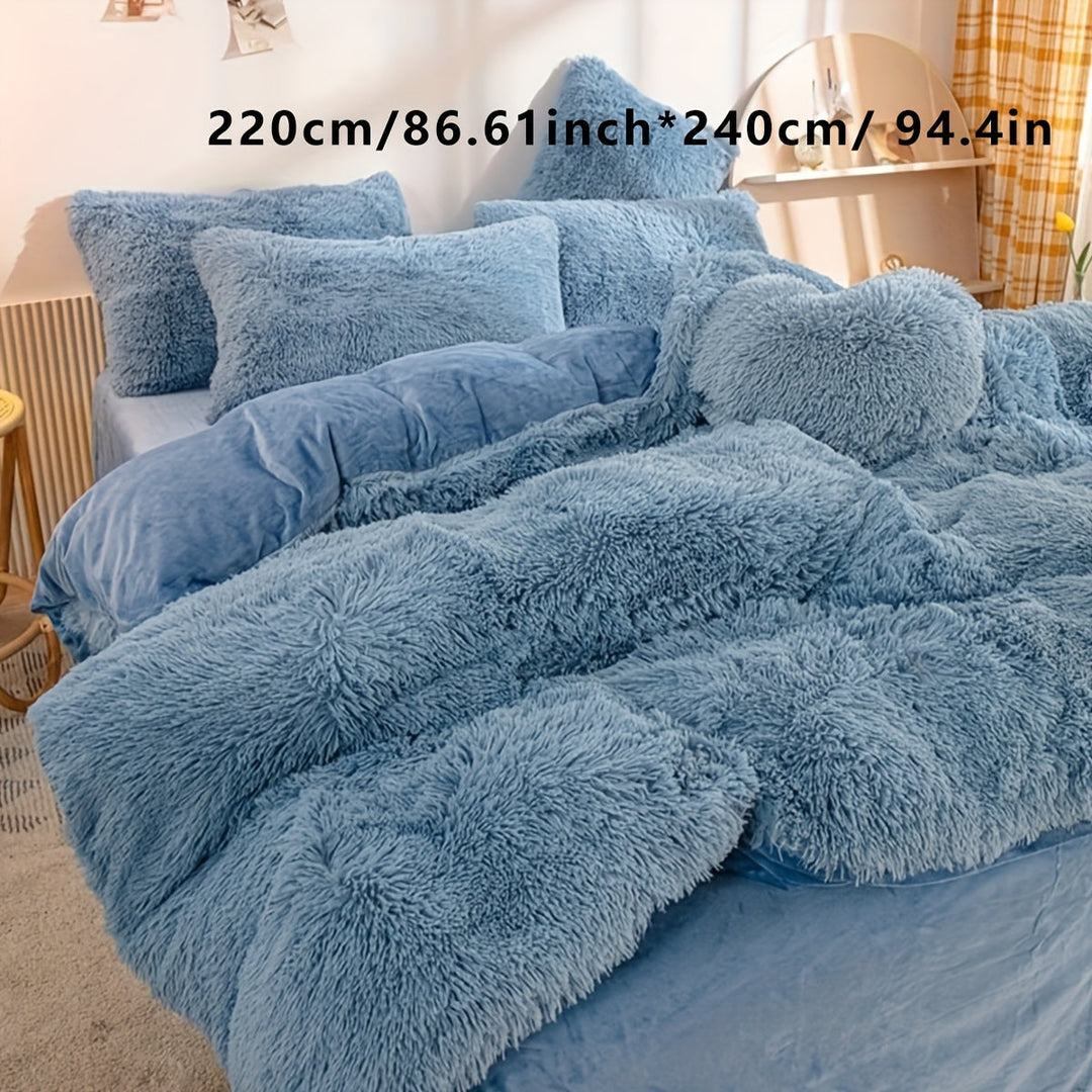 Luxurious Velvet Duvet Cover Set for Ultimate Comfort