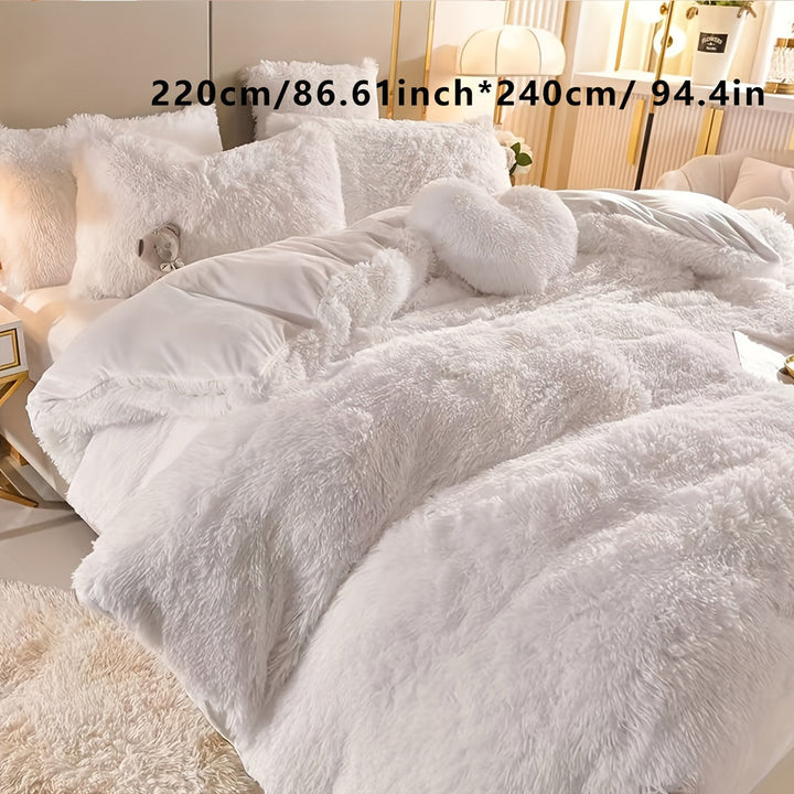 Luxurious Velvet Duvet Cover Set for Ultimate Comfort