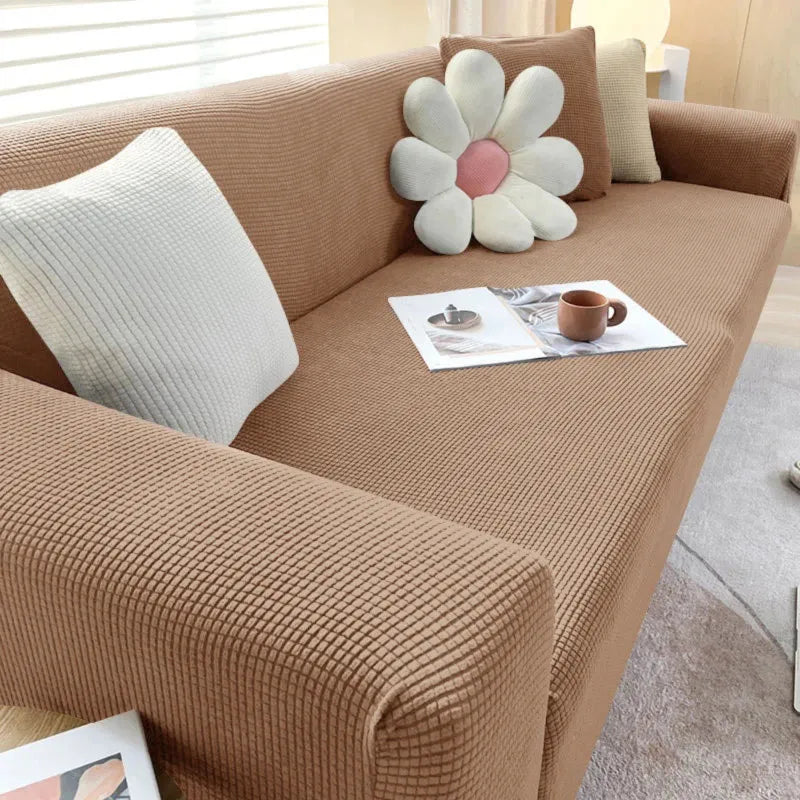 Sofa cover made of jacquard fabric - Zion™