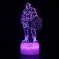 3D Lamp Marvel Captain America