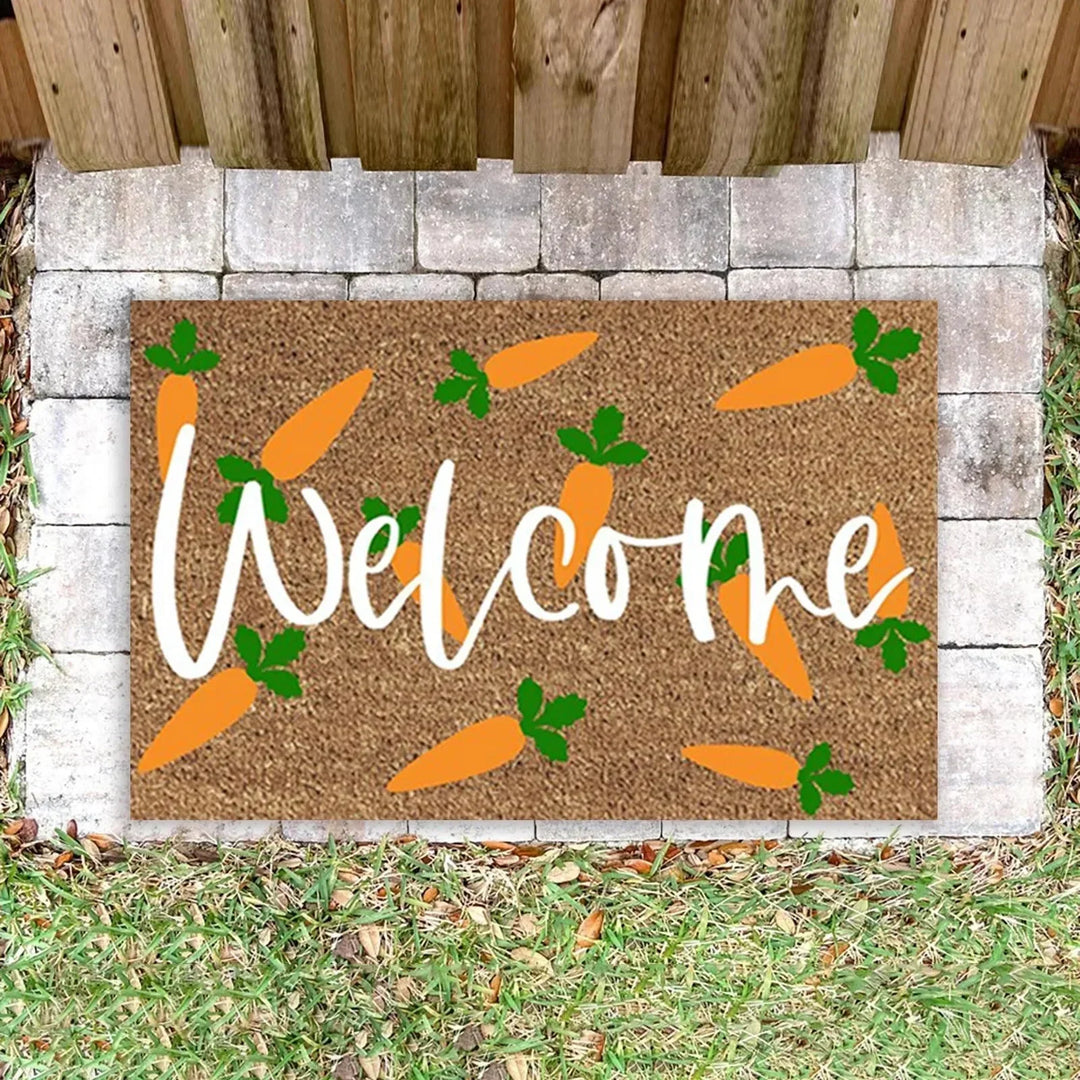 Cartoon Bunny Rabbit Non-Slip Doormat