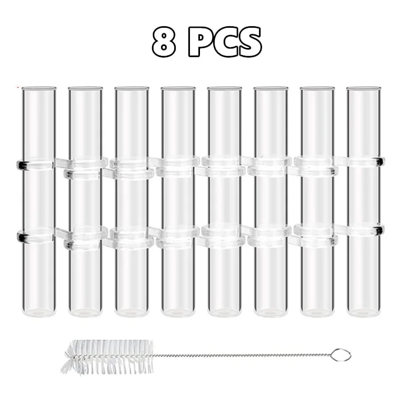 Flexible Flower Vases with Hinges | Modern Glass Tube Vase