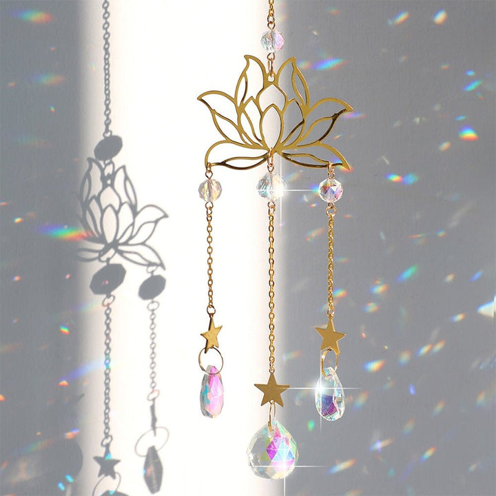 Chakra Crystal Lotus Sun Collector