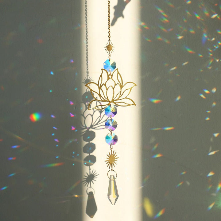 Chakra Crystal Lotus Sun Collector