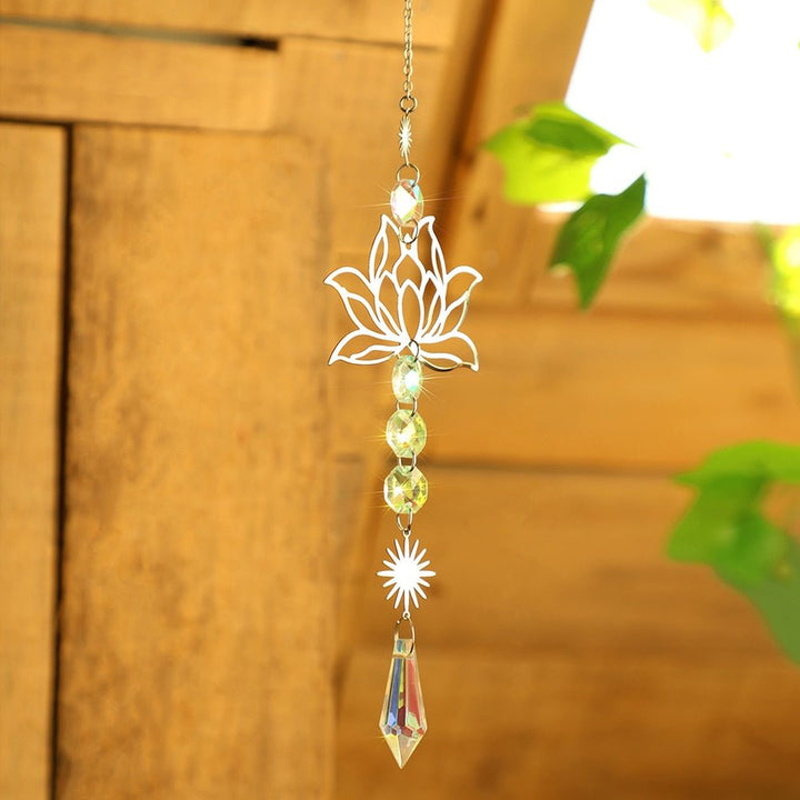 Chakra Crystal Lotus Sun Collector