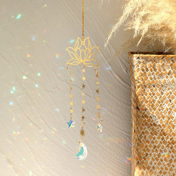 Chakra Crystal Lotus Sun Collector