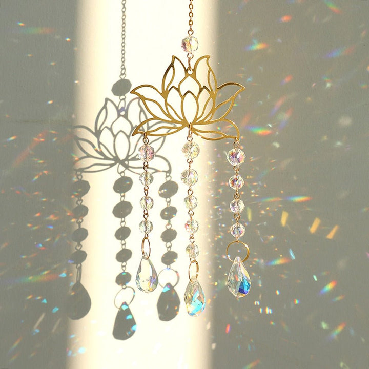 Chakra Crystal Lotus Sun Collector