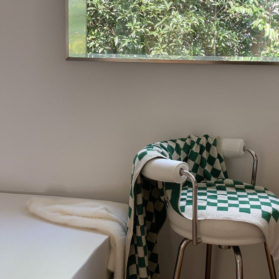 Checkerboard Plus Towel Collection