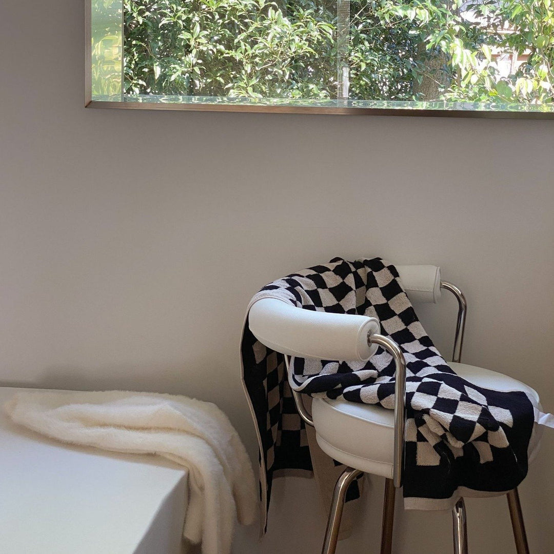 Checkerboard Plus Towel Collection