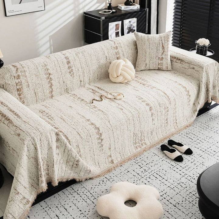 CHENILUX – Elegant Chenille Sofa Cover for Protection &amp; Style