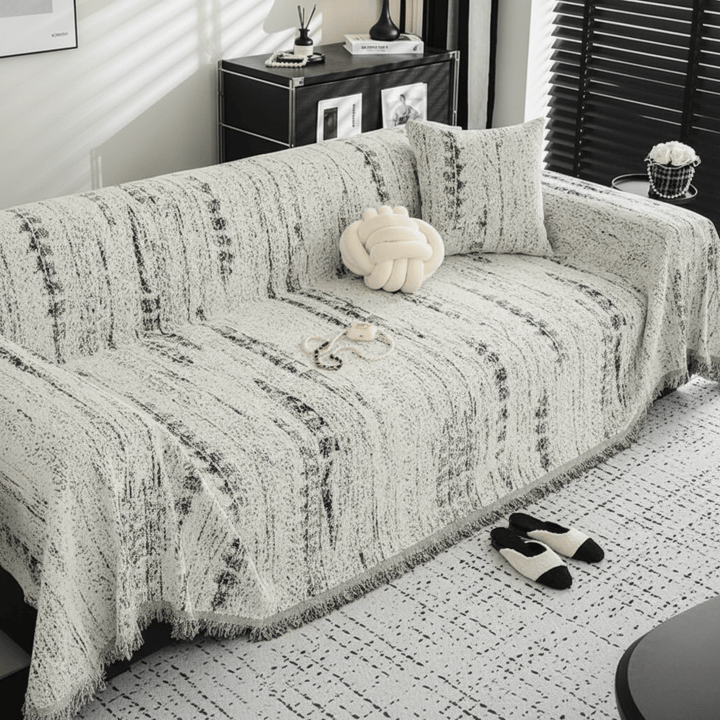 CHENILUX – Elegant Chenille Sofa Cover for Protection &amp; Style