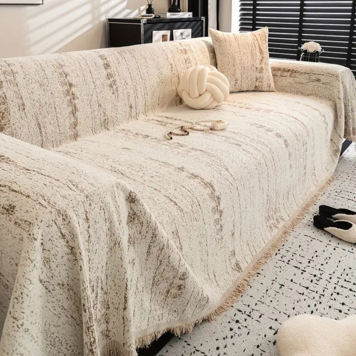 CHENILUX – Elegant Chenille Sofa Cover for Protection &amp; Style