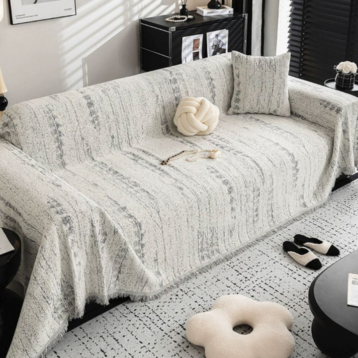 CHENILUX – Elegant Chenille Sofa Cover for Protection &amp; Style