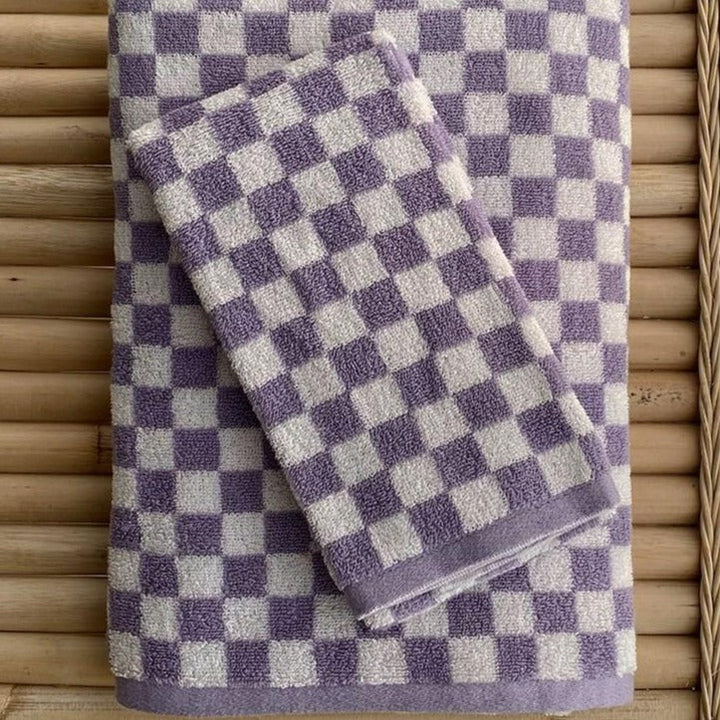 Classic Checkerboard Towel Collection