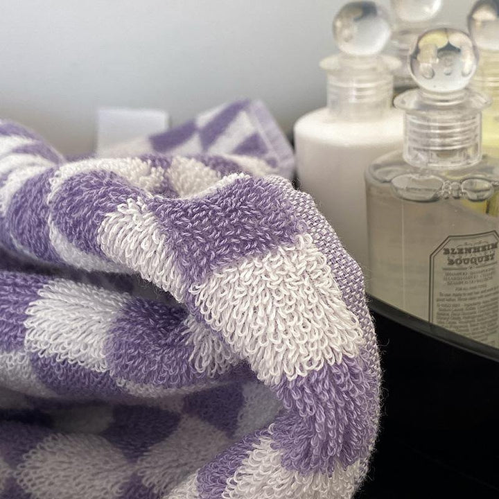 Classic Checkerboard Towel Collection