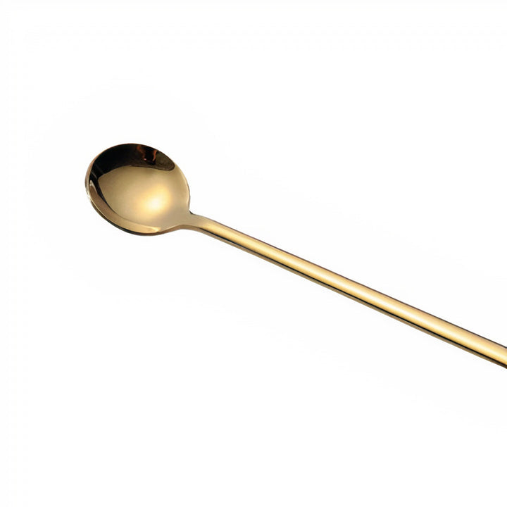 Trendy Espresso &amp; Dessert Spoon Set with 4 Pieces