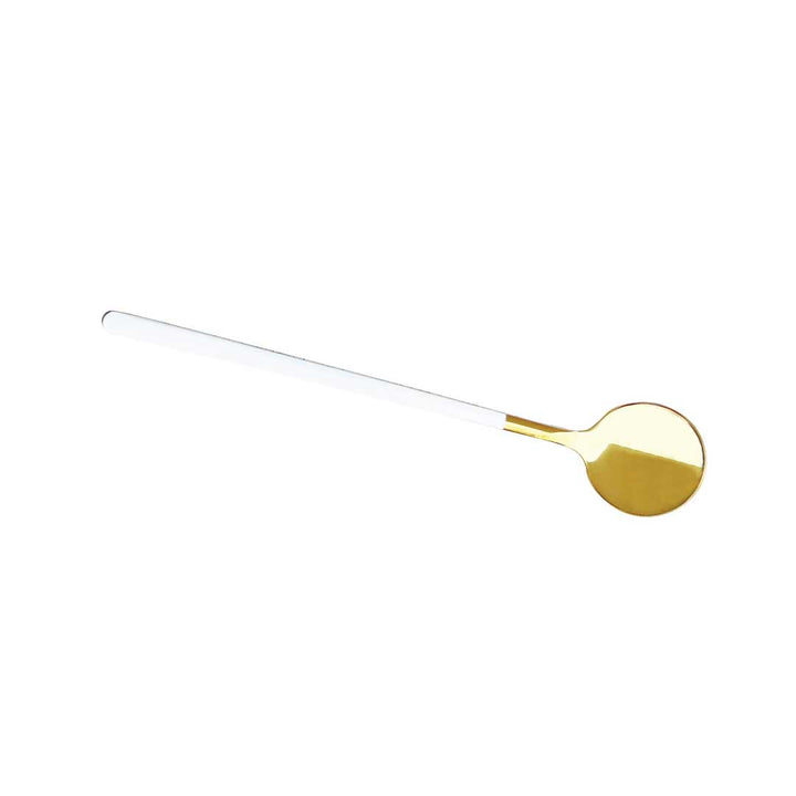 Trendy Espresso &amp; Dessert Spoon Set with 4 Pieces