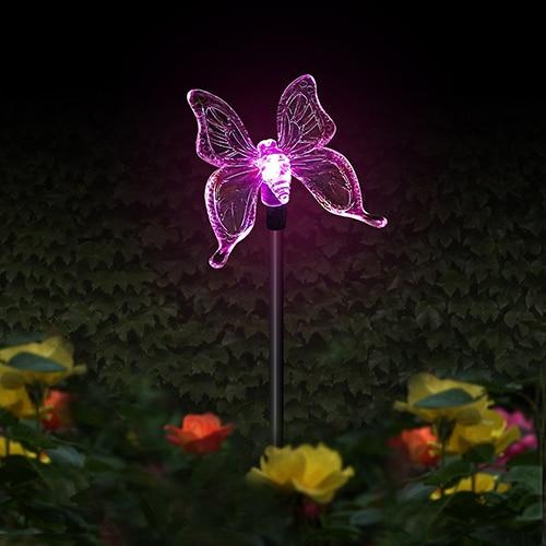 Solar-LED-Garden Lights "colourful Flies"